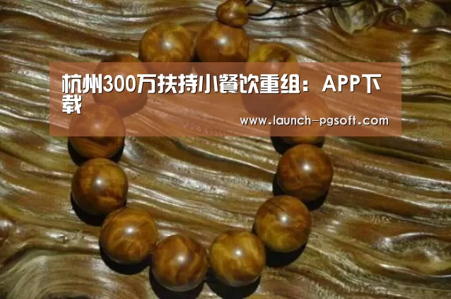 杭州300万扶持小餐饮重组:APP下载(图1) APP下载